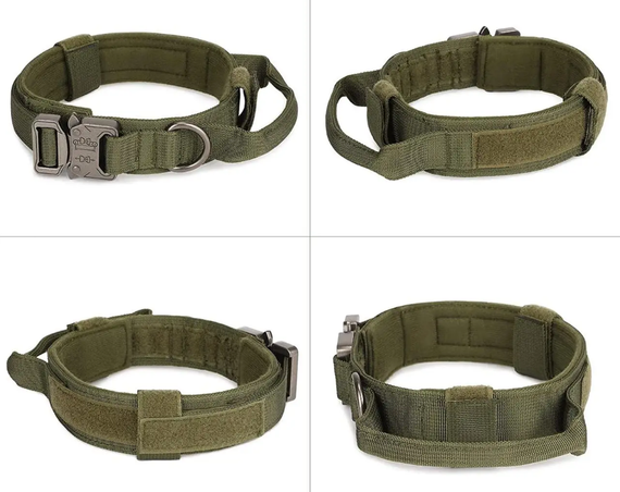 Тактичний нашийник Primo DOG для собак, розмір XL (53-63см) - Army Green | Зображення 2