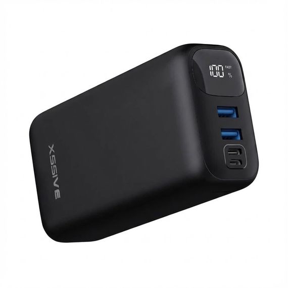 Повербанк XSSIVE 30000 mAh Fast Charge QC/PD з LED-дисплеєм XSS-PB23 Чорний | Зображення 2