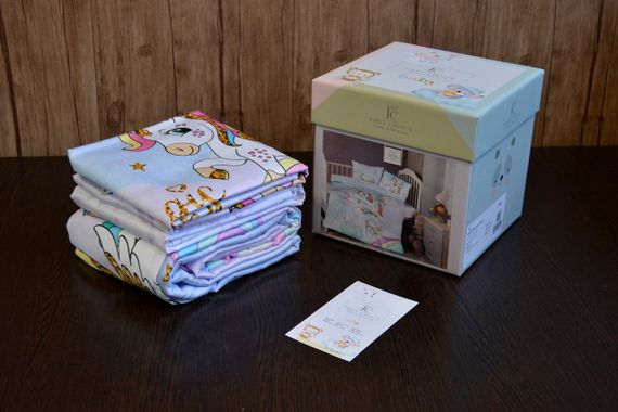Постільна білизна для новонароджених First Choice Baby Digital Satin 100х150 см. Magic | Зображення 1