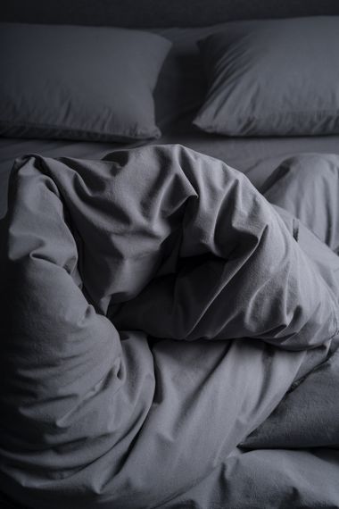 Комплект постільної білизни SoundSleep Stonewash Dark Gray сімейний 160х220 см темно-сірий (92669505) | Зображення 1
