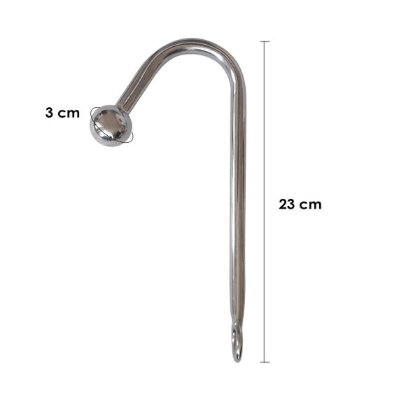 Бондажный набор с металлическим анальным крюком №2 Art of Sex Blanca Bondage set with anal hook №2 sexstyle | Зображення 1