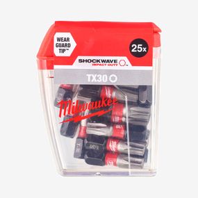 Біта для шурупокрута Milwaukee TX30 x 25 мм Shockwave Impact Duty 4932430886
