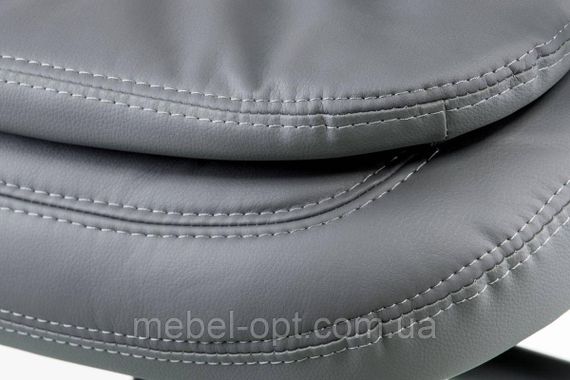 Офісне крісло для керівника Murano gray екокожа | Зображення 7