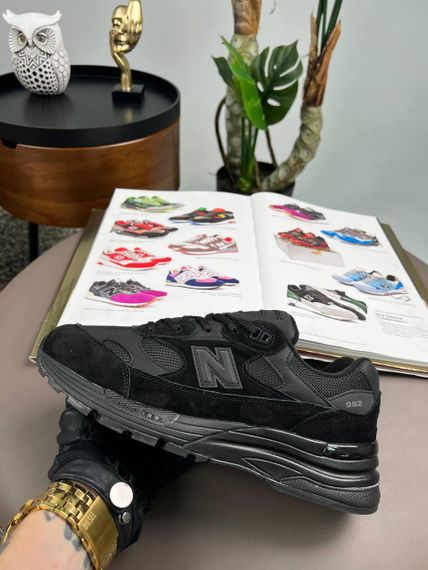 Чоловічі кросівки New 992 All Black  (топ якість) А4403 45 28,5 | Зображення 5