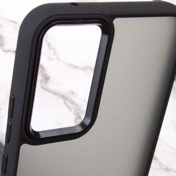Чехол TPU+PC Lyon Frosted для Samsung Galaxy S24 Ultra Black | Зображення 4