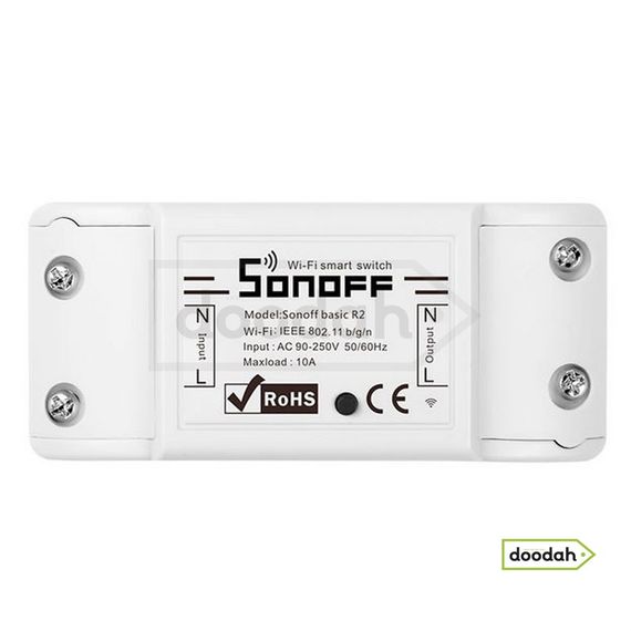 Wi-Fi реле / вимикач / таймер - ITEAD sonoff 10A, 90-250 В - купити з гарантією та доставкою по Україні | Зображення 2