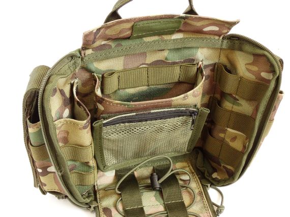 Аптечка тактична військова швидкого знімання Мультикам на MOLLE GEN 3 | Зображення 6