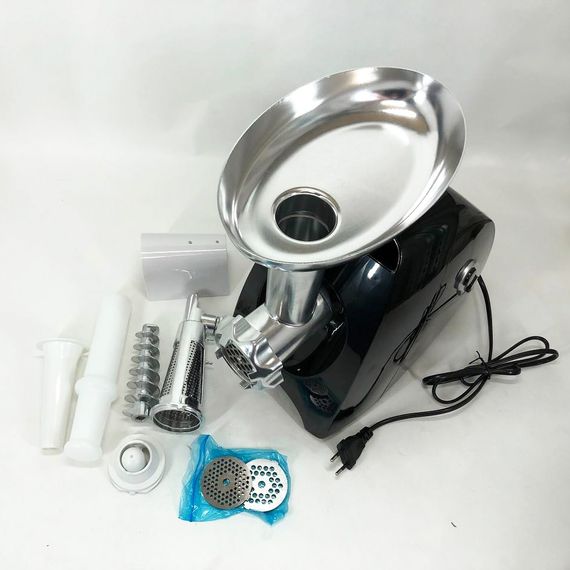 Мясорубка крупная, Мясорубка-шинковка-терка, Мясорубка с насадками для нарезки овощей EC-87 | Зображення 1