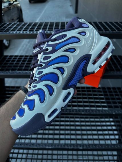 Кросівки Nike Air TN Plus Drift (white & blue) | Зображення 5