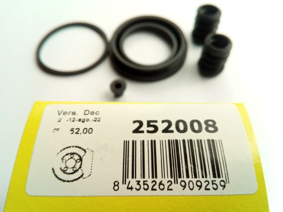 Ремкомплект супорту Aveo d 52 мм, Frenkit (252008) к-т на 1 супорт (93740250) | Зображення 1