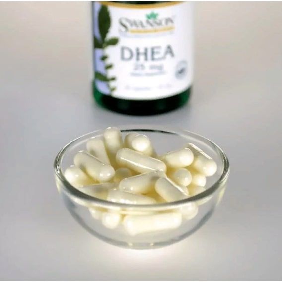 ДГЭА Swanson DHEA 25 mg 30 Caps SWA-11244 | Зображення 2