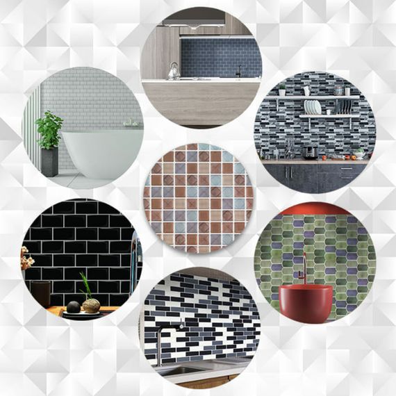 Самоклеюча поліуретанова плитка 235х235х1мм (D) SW-00001939 | Зображення 5