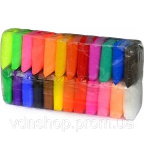 Набір для креативного ліплення пластилін 24 шт, Набір для ліплення з тіста дітей Дитячий пластилін LG-69