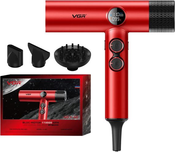 Фен для волосся потужний 2000 Вт XPRO VGR V-401 (45567-V-401_1969)