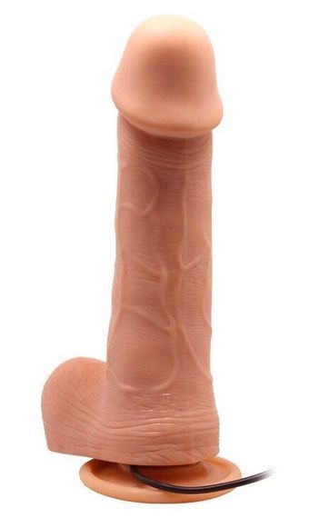 Вібратор на присосці з функцією ротації BARBARA 7,8" Ken MULTI-SPEED VIBRATOR, BW-008015R Sex Aura | Зображення 3