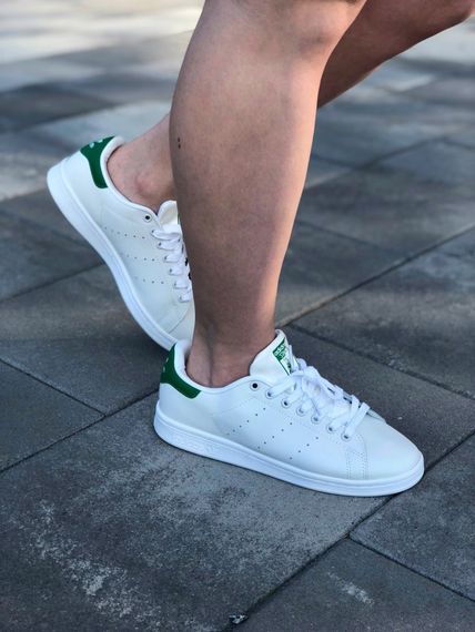 Жіночі кросівки Adidas Stan Smith білого кольору | Зображення 5