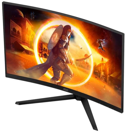 Монiтор 31.5" AOC CQ32G4VE Black | Зображення 4