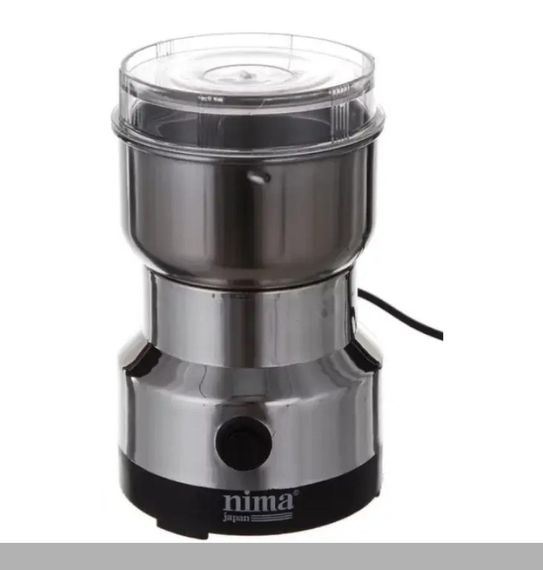 Кавомолка електрична з нержавіючої сталі Nima NM-8300 подрібнювач кави та спецій (46881-8300_161)