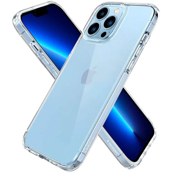 Чохол SGP Ultra Hybrid для Apple iPhone 13 Pro Max (6.7") Прозорий | Зображення 1