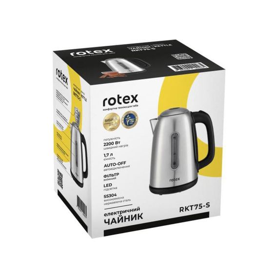 Електрочайник Rotex RKT75-S | Зображення 8