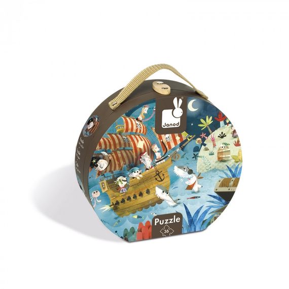 Пазл Janod Охота за сокровищами 36 эл. J02922 (J02922)