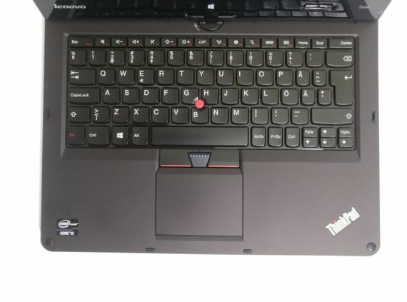 Нетбук-трансформер Б-класс Lenovo ThinkPad Twist S230u / 12.5" (1366x768) IPS Touch / Intel Core i5-3317U (2 (4) ядра по 1.7 - 2.6 GHz) / 4 GB DDR3 / 24 GB SSD + 500 GB HDD / Intel HD Graphics 4000 / WebCam / USB 3.0 / Windows 10 Pro б/у | Зображення 3
