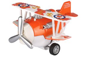 Самолет металический инерционный Same Toy Aircraft оранжевый со светом и музыкой SY8012Ut-1 (SY8012Ut-1)