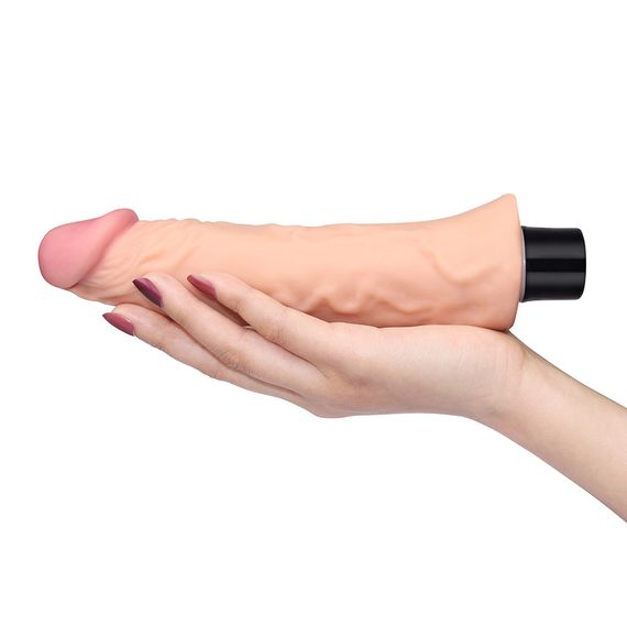 Реалістичний вібратор - Real Softee Vibrator 8" Sex Aura | Зображення 1