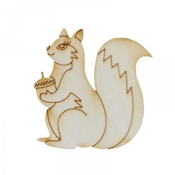 Набір дитячої творчості Розпис по дереву "Магніти-лісові мешканці" РД-006 | Зображення 4