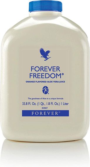 Алое віра для суглобів, Forever Freedom, Forever Living, сік, апельсиновий смак, 1 літр