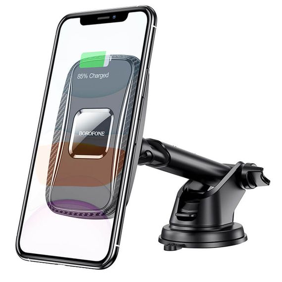 Автотримач з бездротовою зарядкою Borofone BH35 Magnetic Wireless Charging (37070-01_486) | Зображення 4