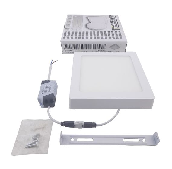 Світильник накладний LED Square Downlight 12W 220V 850L 4000K Alum Ny95000139 | Зображення 2