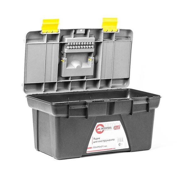 Ящик для інструменту 21.5" 536*292*271мм INTERTOOL BX-0321 | Зображення 2