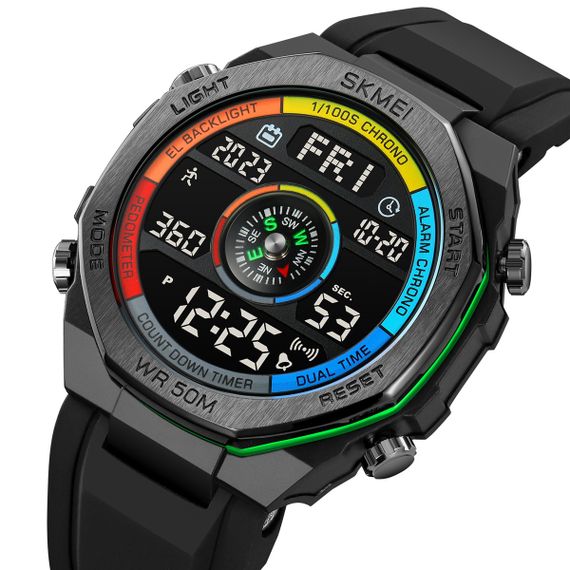 Годинник S2kmei 2209CLGN Colorful-Green SALE  STOPPED | Зображення 1