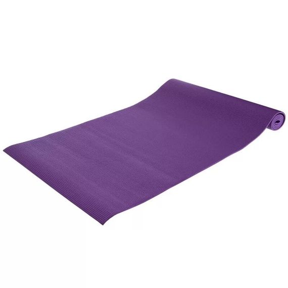 Килимок для йоги та фітнесу Power System PS-4014 PVC Fitness-Yoga Mat Purple (173x61x0.6) | Зображення 1