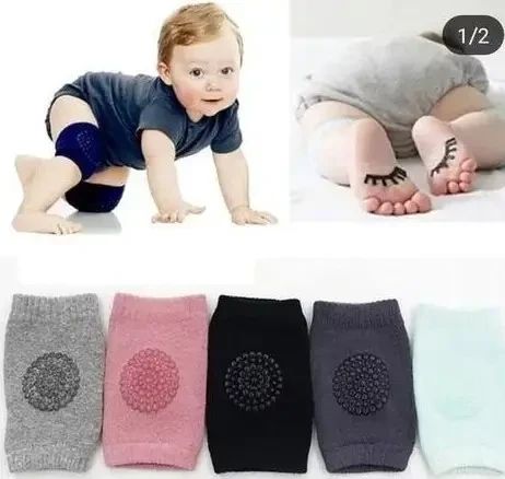 Наколінники для дітей Children chicken knee protector колір рожевий, сірий, чорний Дитячі наколінники | Зображення 3