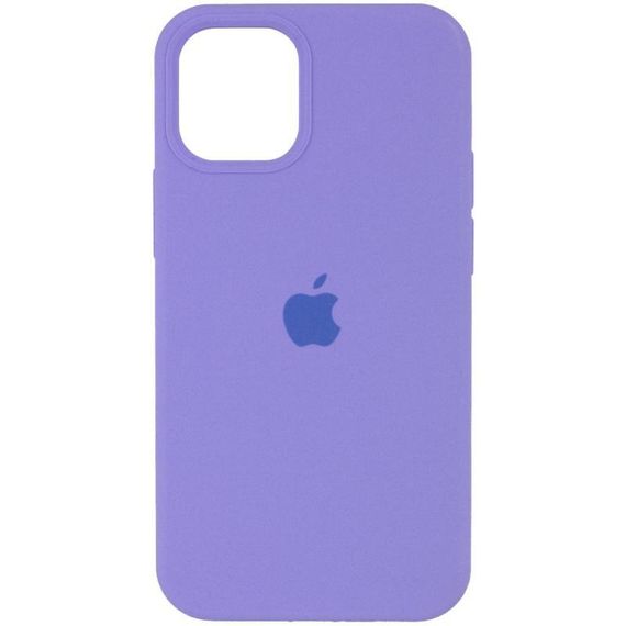 Чохол Silicone Case Full Protective (AA) для Apple iPhone 13 (6.1") Бузковий / Dasheen