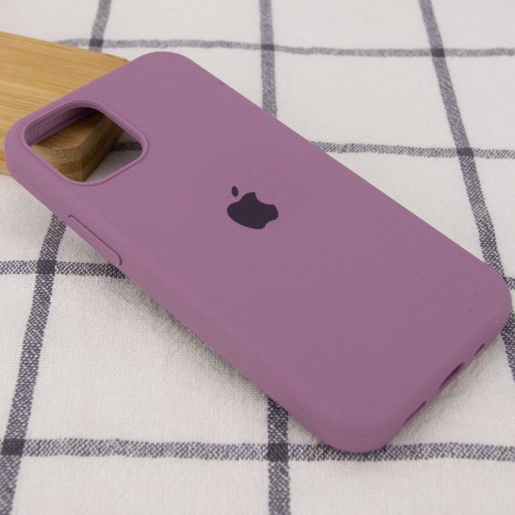 Чохол Silicone Case Full Protective (AA) для Apple iPhone 12 Pro Max (6.7") Ліловий / Lilac Pride | Зображення 1