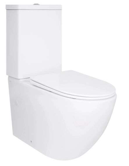 Унітаз підлоговий Qtap Jay Eco Ultra Quiet з сидінням Slim Duroplast/ Soft-close/ Quick Release QTJAY27W48749