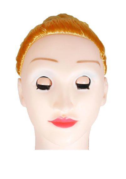 Надувная кукла " BARBI- 3D " с вставкой из киберкожи и вибростимуляцией sexstyle | Зображення 5
