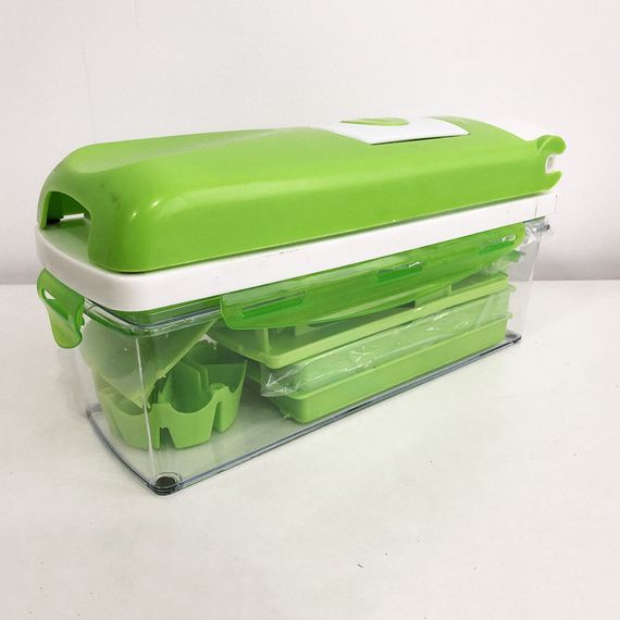 Подрібнювач для овочів Nicer Dicer PLUS, Кухонні подрібнювачі овочів, Універсальний DR-750 подрібнювач овочів | Зображення 3