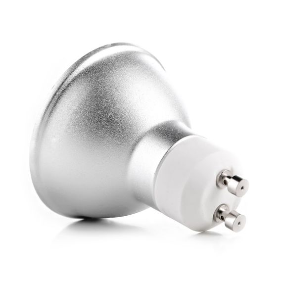 Лампа светодиодная LED 3.3W GU10 CW MR16 220V | Зображення 3