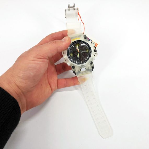 Тактичний військовий годинник для ЗСУ SKMEI 1155BWT, Оригінальний чоловічий годинник DX-84 | Зображення 2