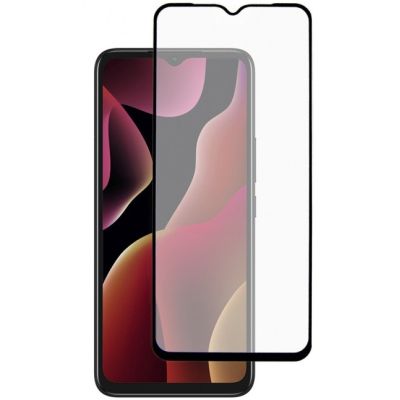 Стекло защитное Dengos Full Glue Infinix Smart 6 black frame (TGFG-249) | Зображення 1