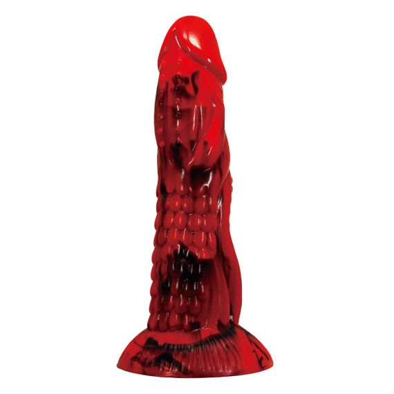 Фалоімітатор Power Monsters Minotaur – 21 cm Rippled Monster Silicone Dildo Sex Aura | Зображення 2