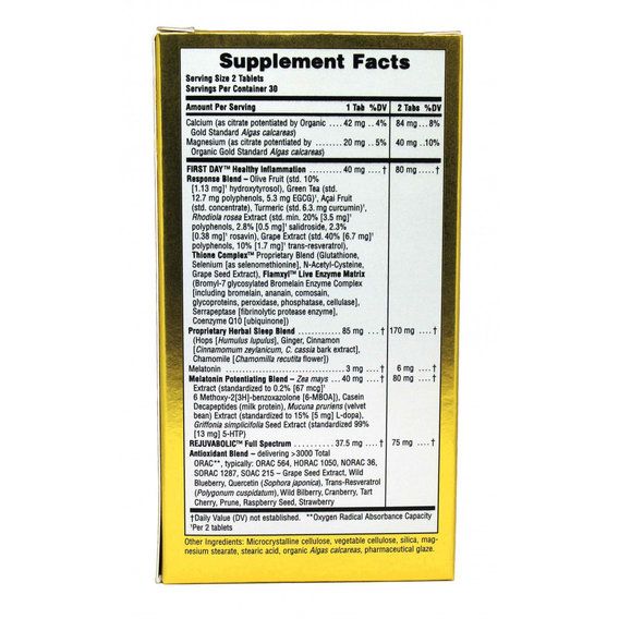 Комплекс для сна Nature's Plus Age Loss Sleep Support 60 Tabs | Зображення 1