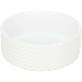 Миска Trixie для собак керамічна біла 900 мл 16 см