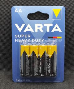 Батарейка пальчиковая AA Varta Super HD ( 4шт. )