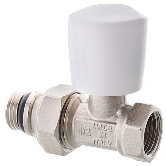 Кран радиаторный Roho R5561-050 - 1/2" прямой (антипротечка) (RO0131) | Зображення 1