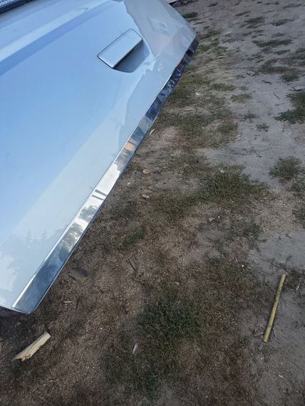 Кромка багажника (нерж) OmsaLine - Італійська нержавійка для Volkswagen T6 2015-2024, рр | Зображення 1